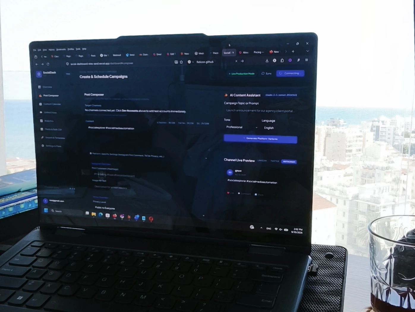 The EngageDigital workspace